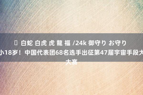 ✨白蛇 白虎 虎 龍 福 /24k 御守り お守り 最小18岁！中国代表团68名选手出征第47届宇宙手段大赛